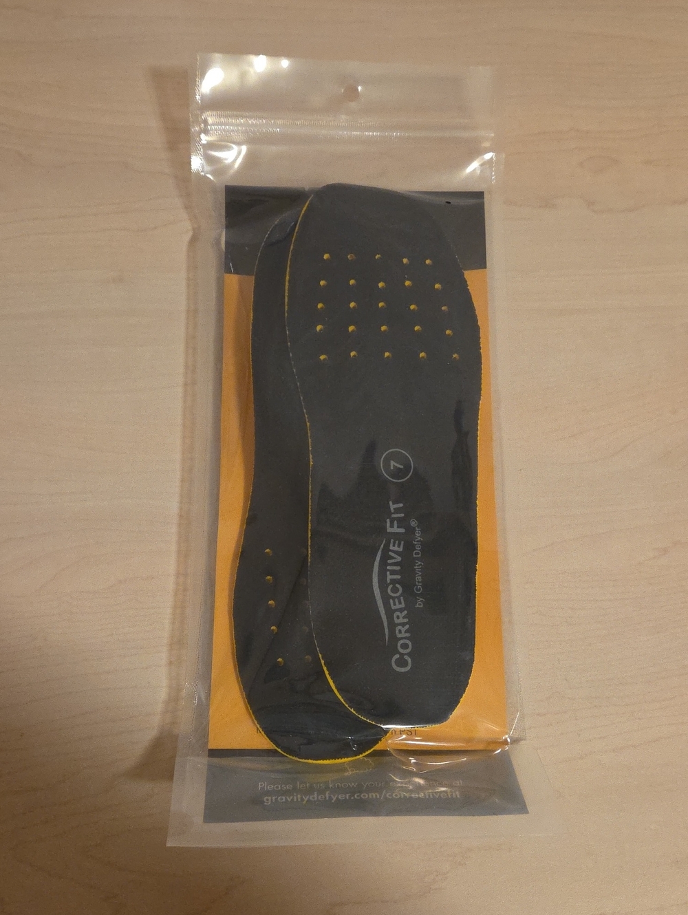 Gravity Defyer Insoles - Corrective Fit, Women's, Size 7